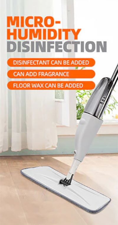 Healthy WaterSpray Mop Flat Floor Cleaner