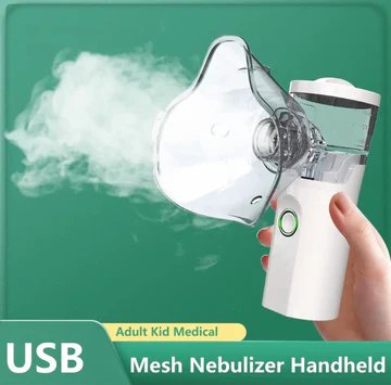Mesh Portable Nebulizer Machine & Mask