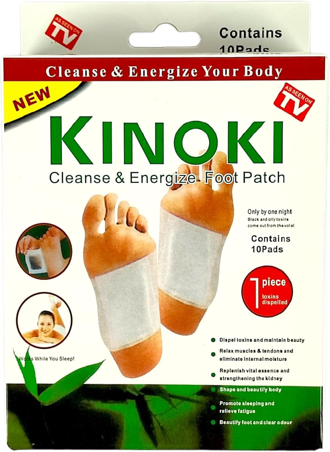 Original Kinoki Cleansing Detox Foot Pads